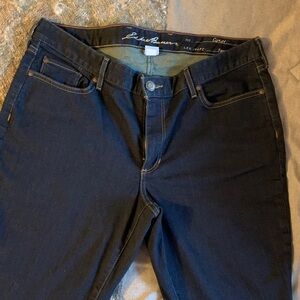 Eddie Bauer Women's Boot Cut Jeans - Dark Blue